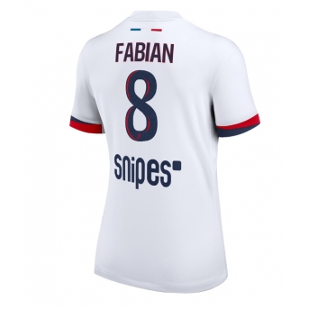 Billige Fotballdrakt Paris Saint-Germain Fabian Ruiz #8 Replika Bortedrakt Dame 2025-26 Kortermet